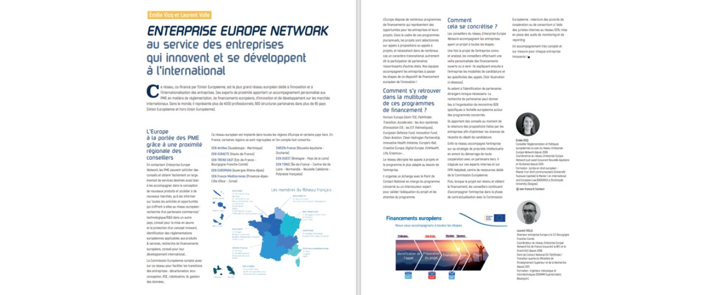 EEN au service des entreprises qui innovent et se développent à l'international